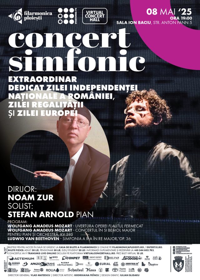 Concert Simfonic Extraordinar – 8 mai 2025 – Filarmonica 