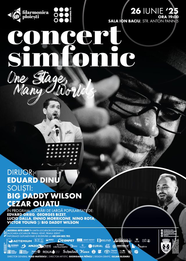 Concert Simfonic – One stage, many worlds – 26 iunie 2025