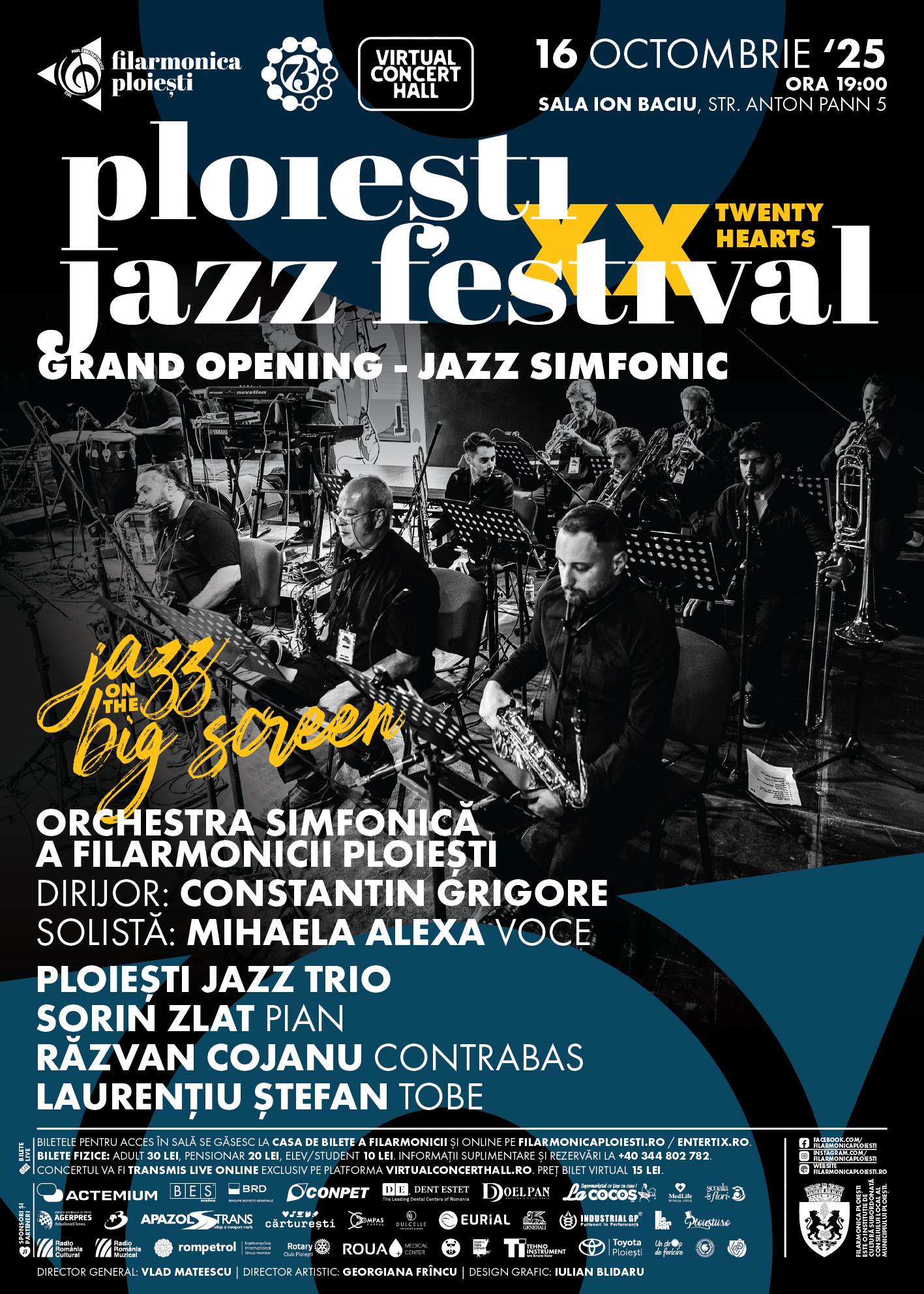 Ploiești Jazz Festival XX – Grand Opening – 16 octombrie 2025